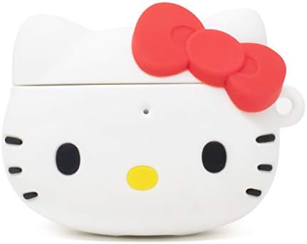 iface Hello Kitty & Friends דמות AirPods מארז תואם ל- AirPods 1 / 2nd Gen. - כיסוי מגן סיליקון חמוד [קליפ